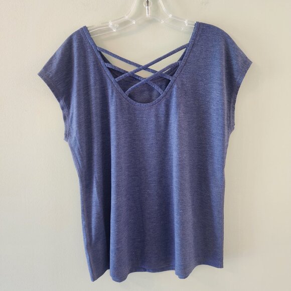 T by Talbots Back Strap Tee, Size M, Like New - Picture 4 of 7